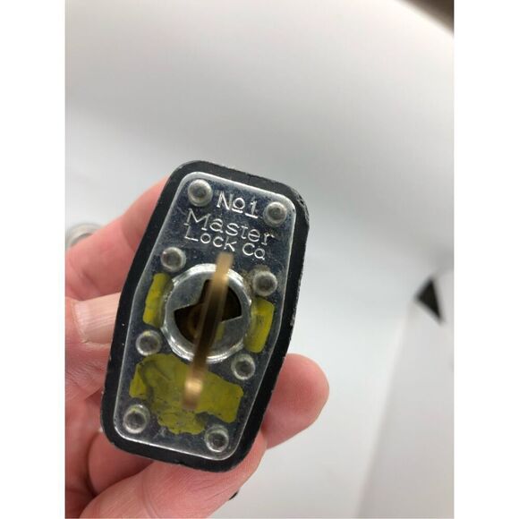 Lot of 5 Master Locks with Key, Combo—Vintage and New - Picture 12 of 16